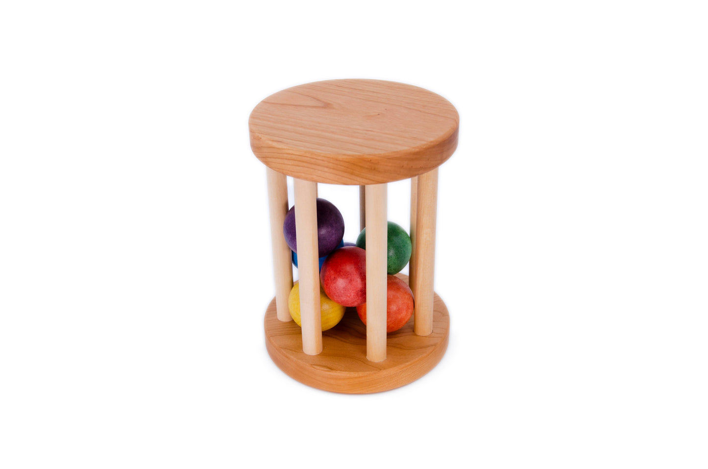 Cylindre à boules de couleur
