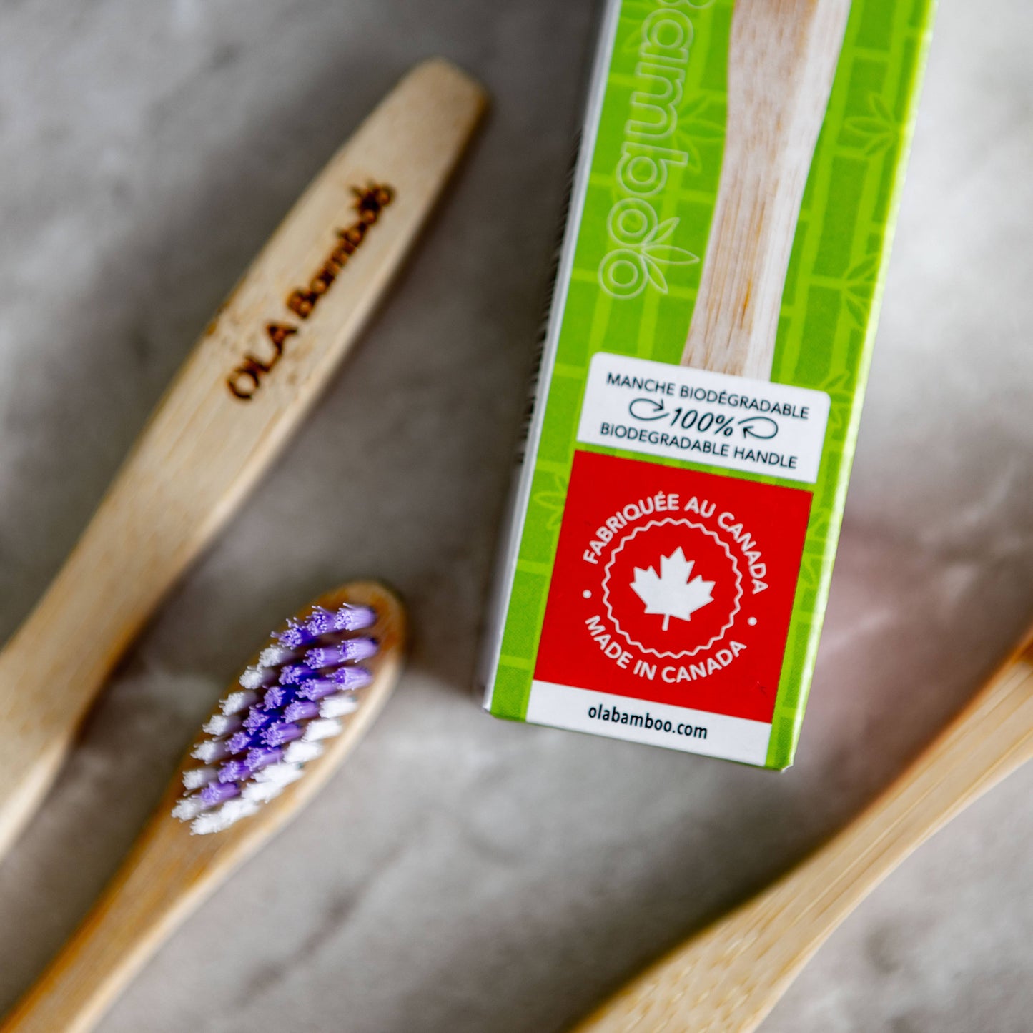 Brosse à dents en bambou (OLA Bamboo)