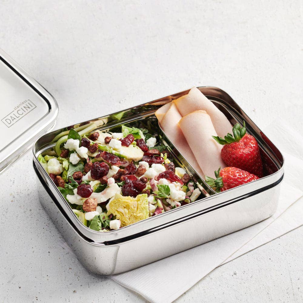 Lunch Set (box + snack container) - stainless steel