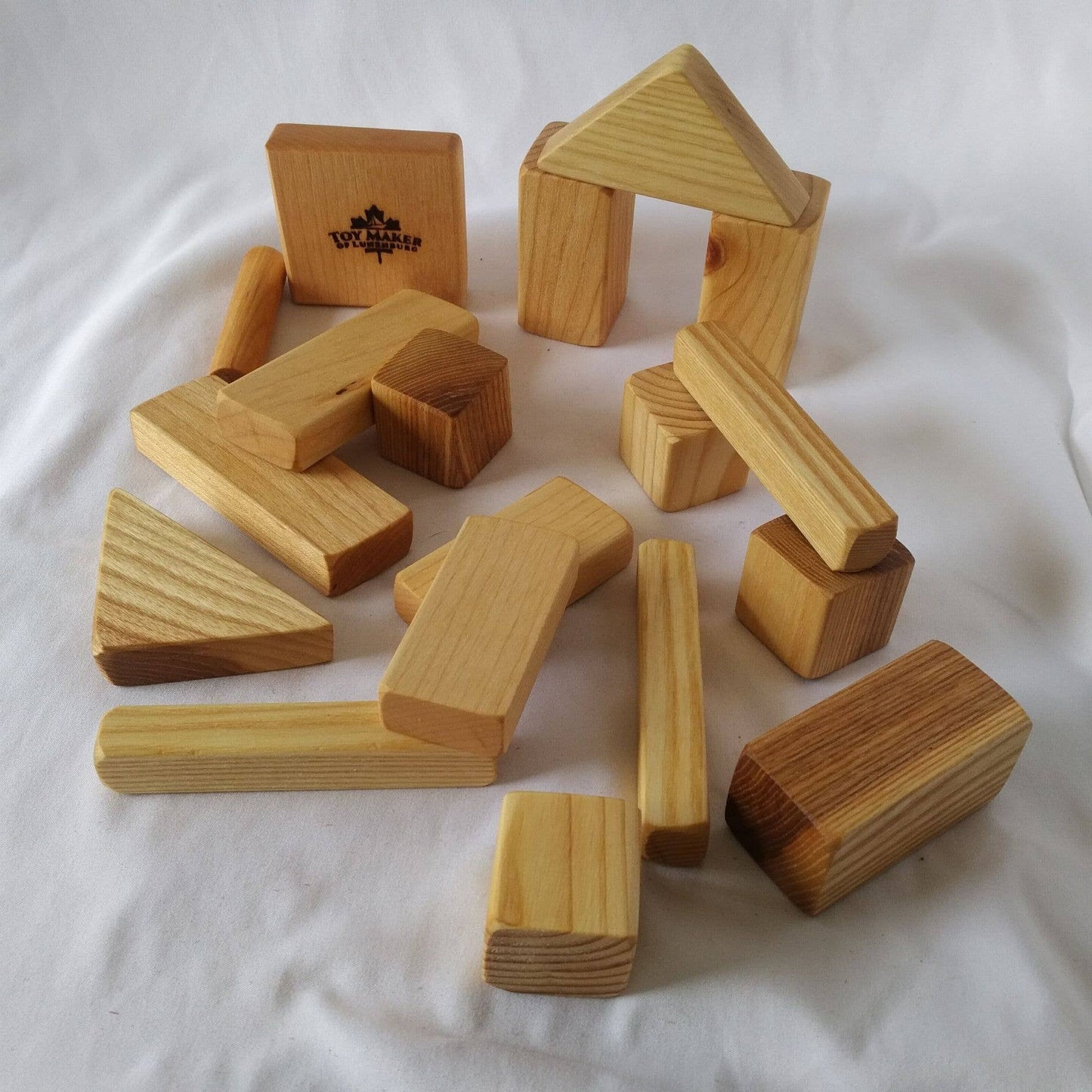 Ensemble de blocs en bois