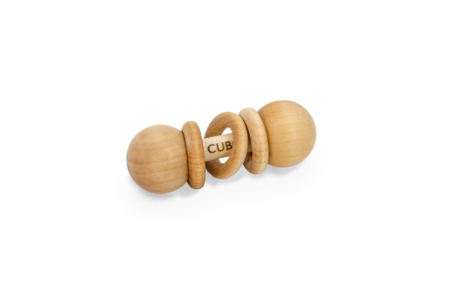 Wooden rattle