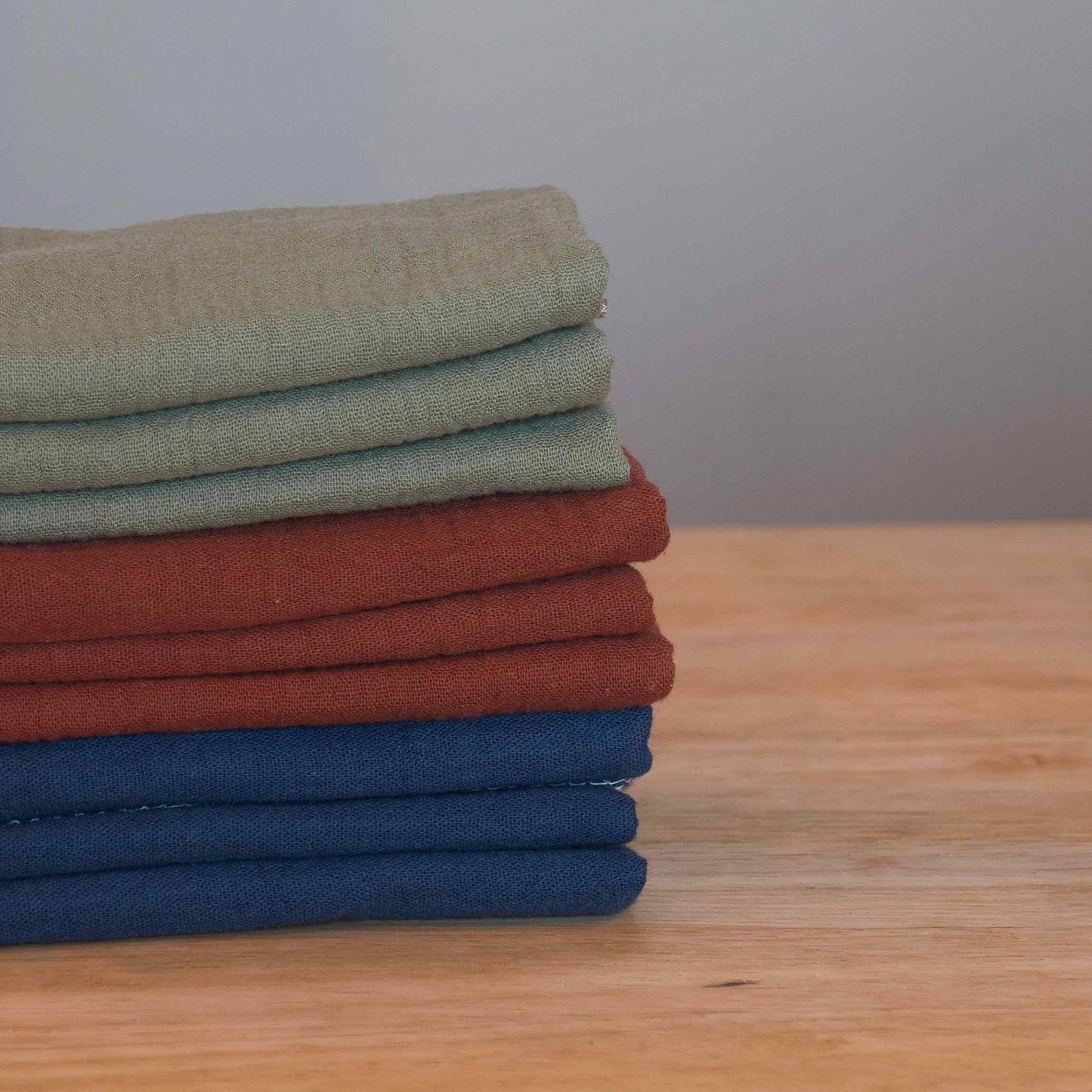 Organic muslin washcloth