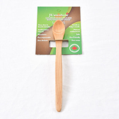 Maple wood baby spoon