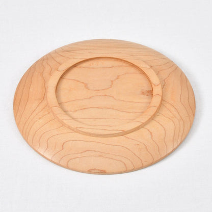 Maple wood plate