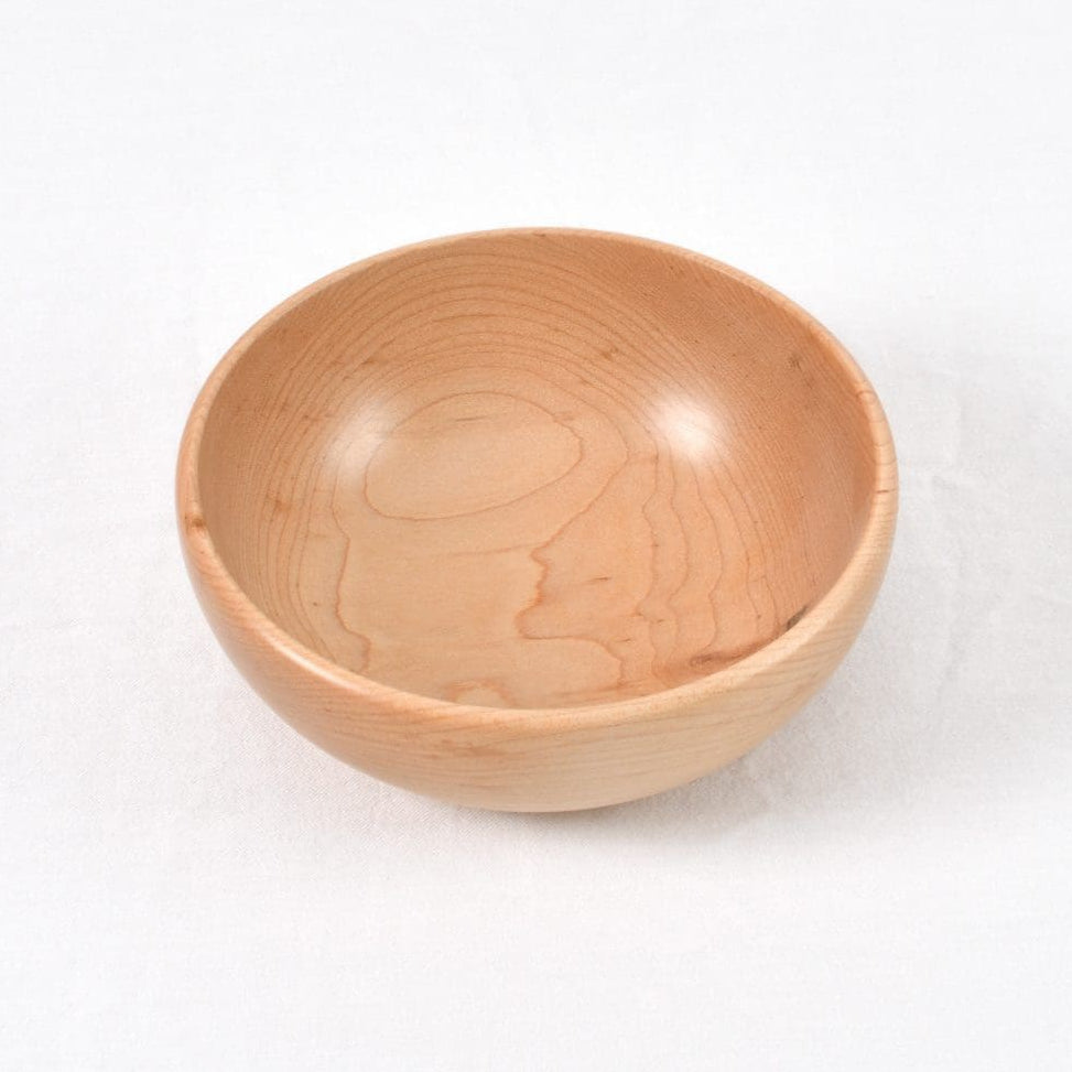 Maple wood bowl