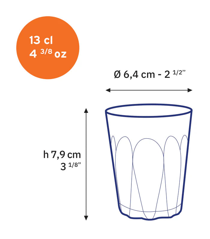 Glass cup - Provence