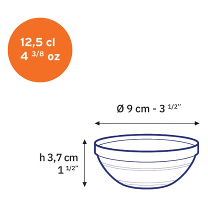 Glass bowl