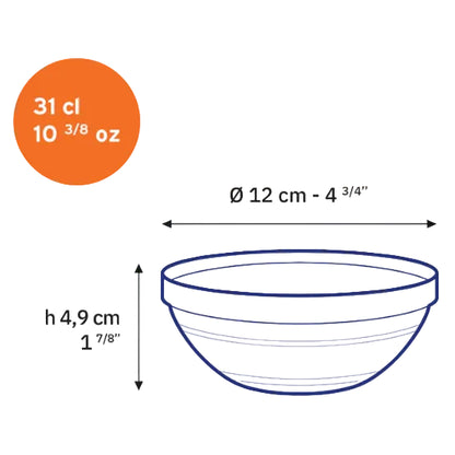 Glass bowl