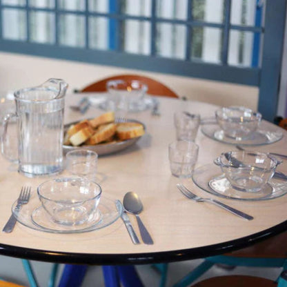 First tableware set (glass)