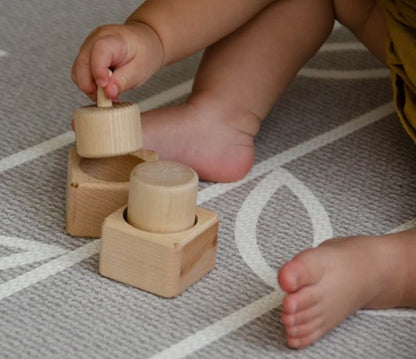 Pincer and palmar block puzzle