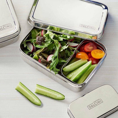 Lunch Set (box + snack container) - stainless steel