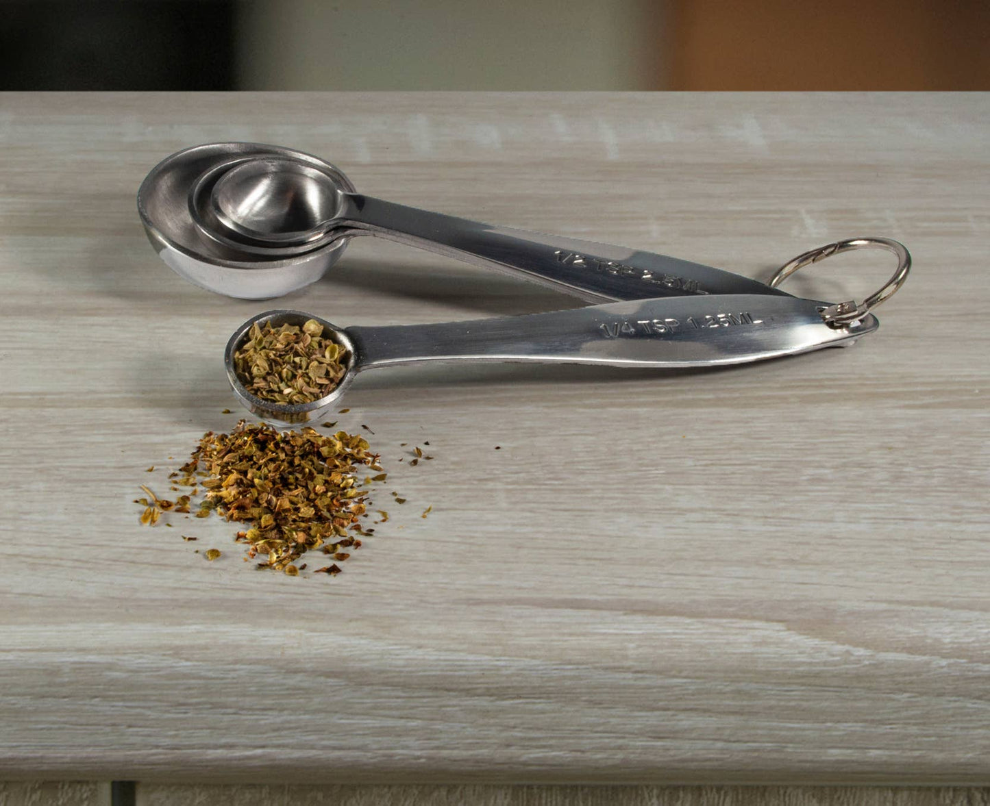 Measuring spoons - stainless steel