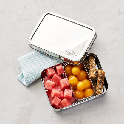 Lunch Set (box + snack container) - stainless steel