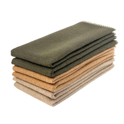 Non-Paper Towels - organic brushed cotton - 6 pack